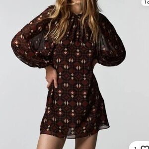 Zara Sadie mini dress size Large